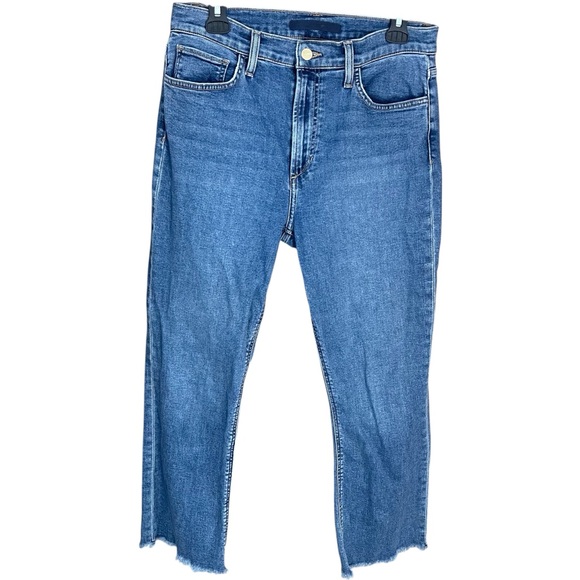 Joe's Jeans Denim - Joe’s Jeans The Callie Cropped Boot Jeans Blue